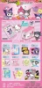 30 Packs Sanrio Kuromi Hello Kitty Cards Collection Cards Melody Trading Card Game My Cartoon Cute Toy Hangyodon Gift Wholesale 5