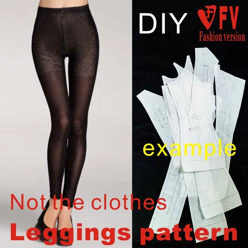 Ms. Silk panty hose sewing pattern High elastic Pants sewing pattern The trousers pattern(Not the pants) TCK-9