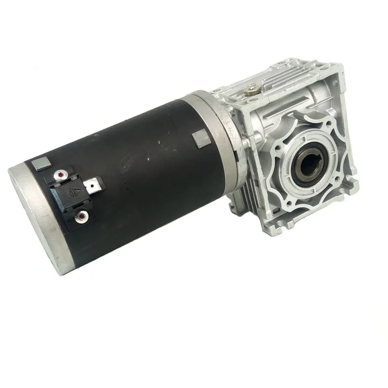 

Hollow Shaft Low Rpm Dc Motor 12V 24V 400W 500W Dc Worm Gear Motor