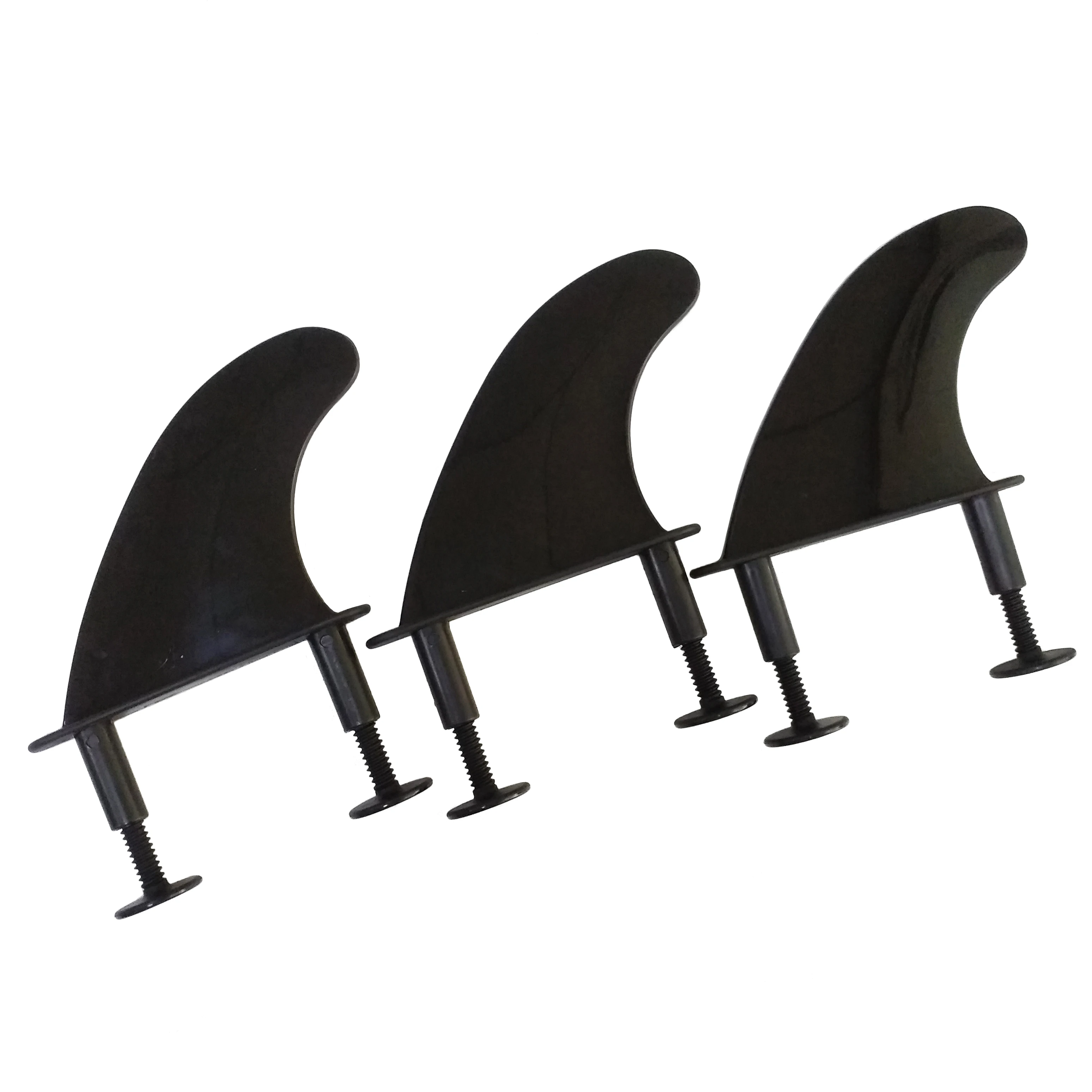 4.5 Inch G5 Soft Top Surf Fin with 6 Replacement Screws for Surfboard