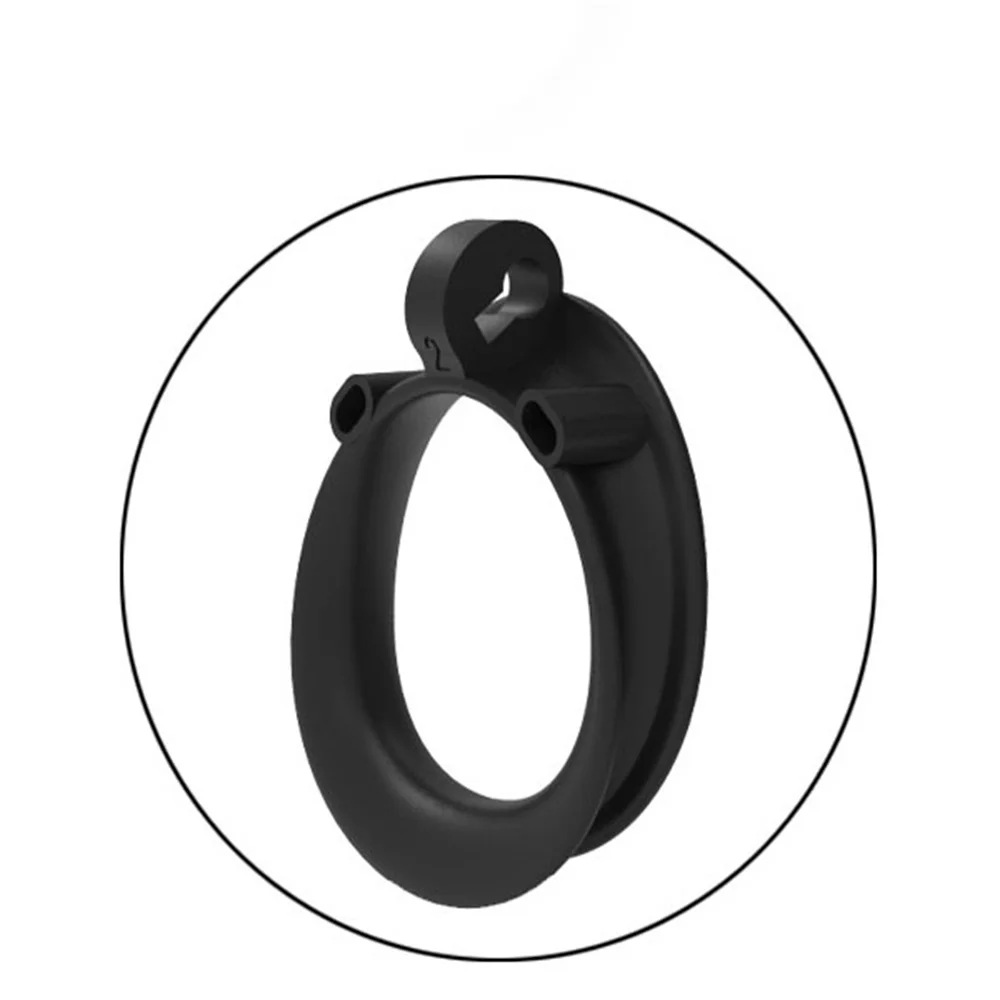 Male Chastity Cage Sleeve With 4 Size Resin Penis Rings Discreet Sissy Femboy Cock Cage Devices Men Adult Goods penis chastity cage chastity lock sex toy chastity cage accessory penis cock ring
