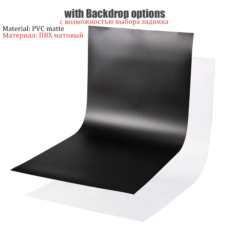 Bfollow-t Shape Backdrop Stand com Kit de Pvc Backdrop Fotografia Desktop Photo Shooting Props Studio Set - Image 2