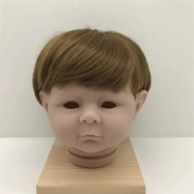 Latest 7 different models Reborn Doll Hair Wig DIY Reborn Baby doll Short and Curly Sticked Hair Wig DIY Doll Hair Accessories