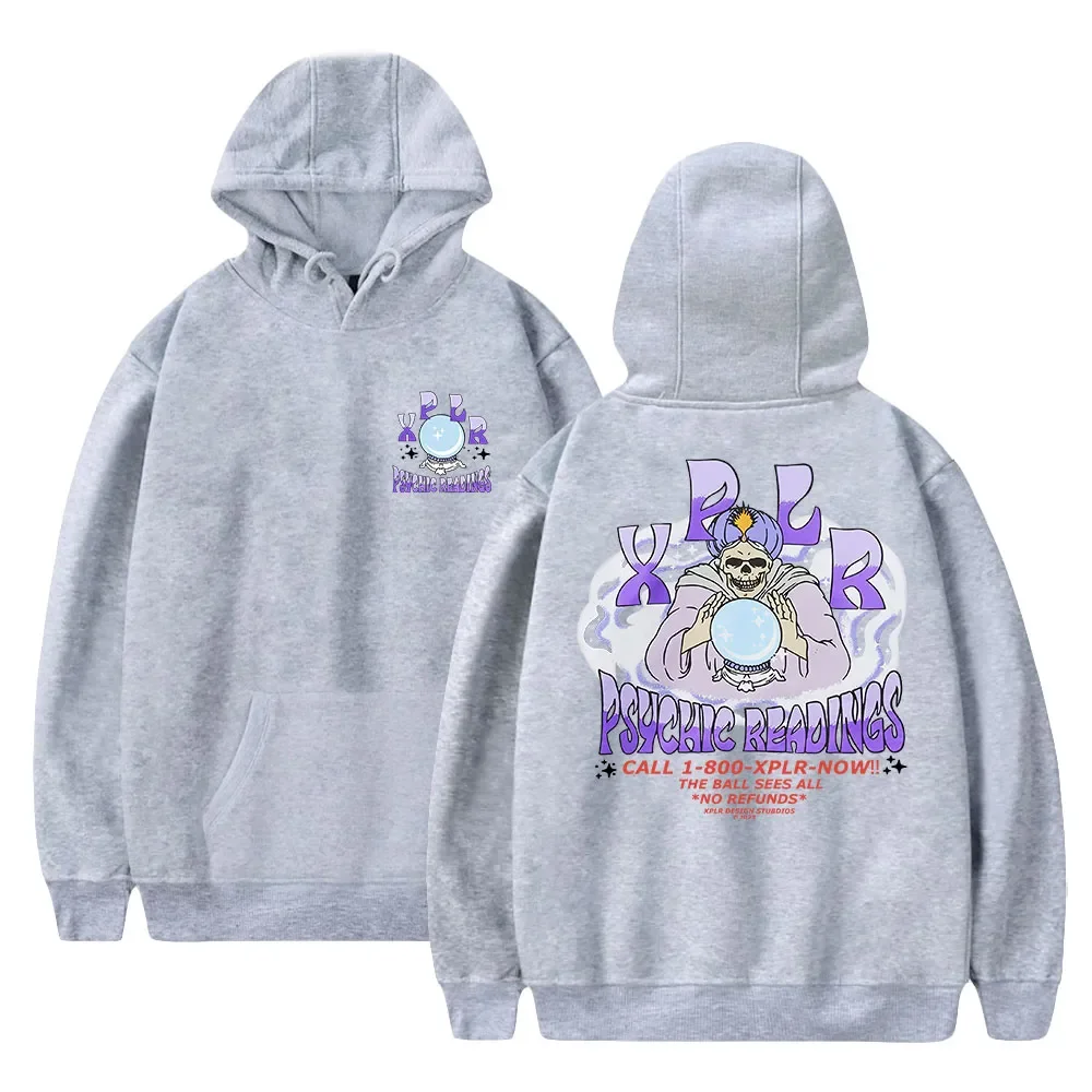 

XPLR Psychic Reading Hoodie Sam and Colby Merch Fashion Long Sleeve Women Men Sweatshirt 2023 Casual Style Hip Hop Clothes