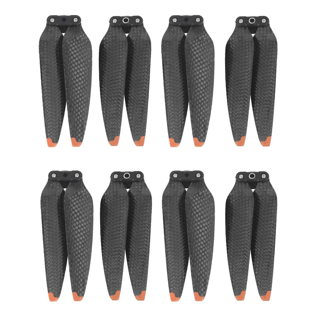Drone Propeller Drone Propellers Drone Propeller Blades Propeller Replacement Parts DJI Air 3 Carbon Fiber 8747F Propeller Hard and Durable Lightweight Propellers Foldable Props 2-Blades Air 3 Drone Accessories