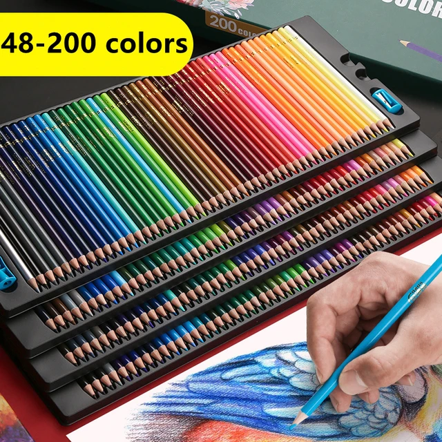 Color World Colored Pencils Nontoxic Strong Lead Core Set of 48 Assorted  Colors for sale online