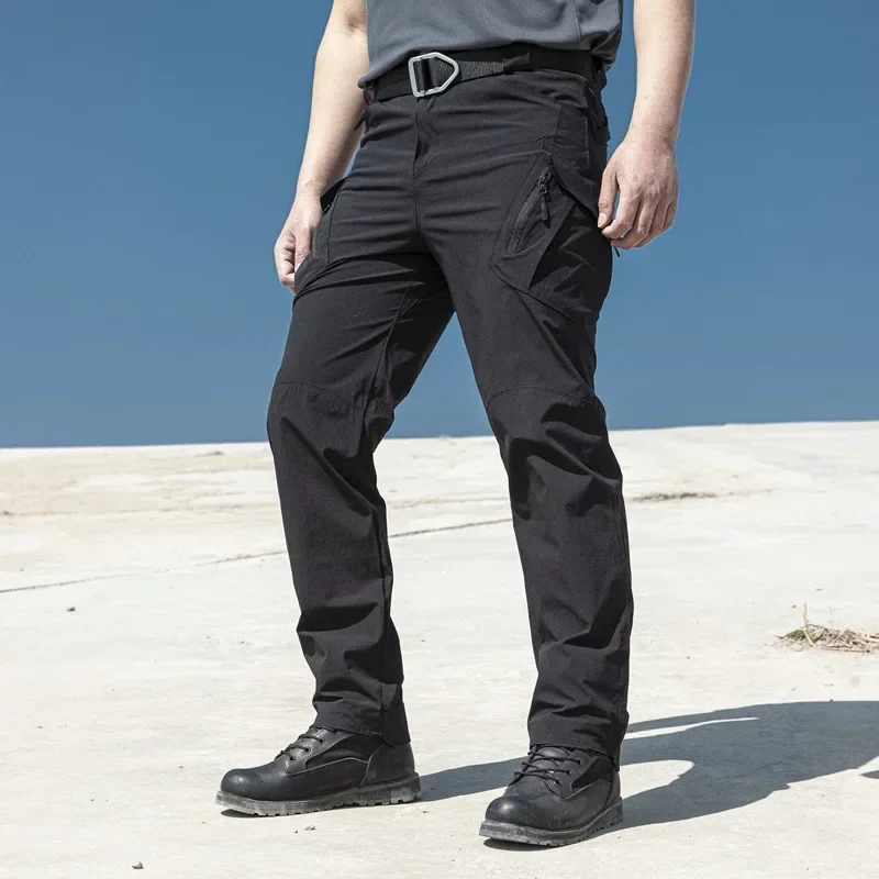 

Outdoor Consul Tactical Pants Men Elastic IX9 Cargo Combat Pants Military IX7 Multi Pocket Workwear Pants Ropa Militar