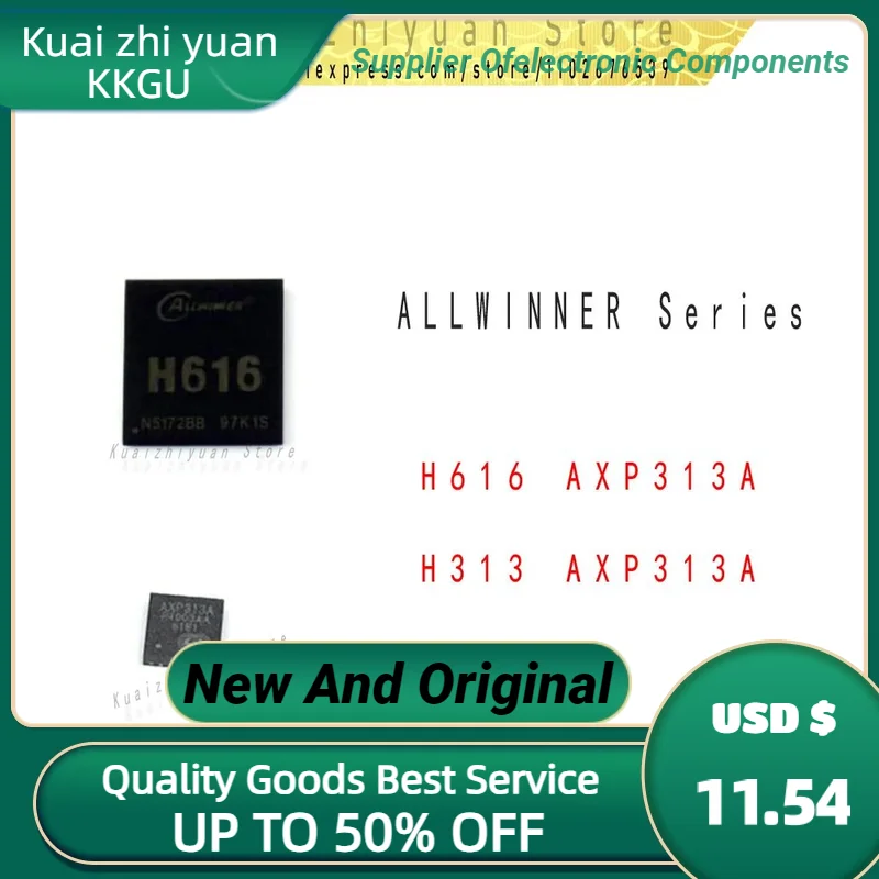 

1+1PCS/Lot New And Original H616 AXP313 H313 AXP313A Allwinner PMIC