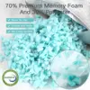 Rayon Derived from Bamboo Pillow King Size Set of 2 - Machine Washable Bed Pillows for Sleeping for Back, Stomach, Side Sleeper 4