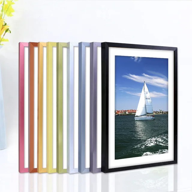 New 3PCS Colorful Magnetic Diamond Painting Frames diamond art frames  Magnetic Fridge Photo Self-Adhesive Frame With 6 Hook Pads