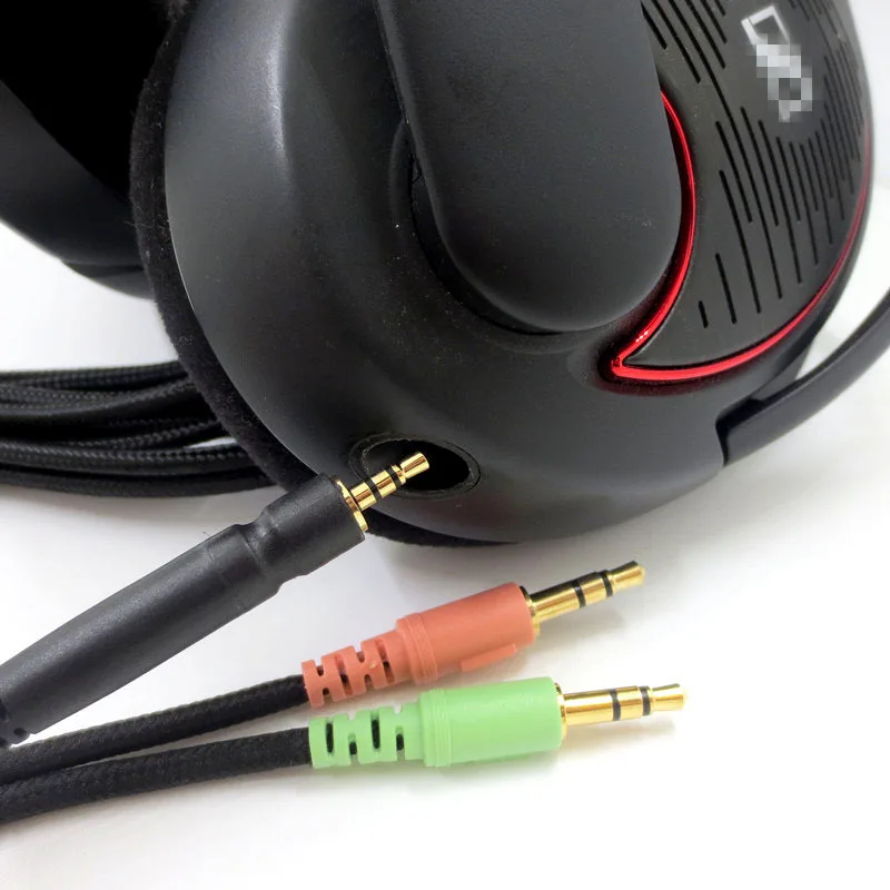 Replacement Cable for Sennheiser G4ME ONE GAME ZERO 373D GSP 350 / GSP 500 / GSP 600 Headphones Cable
