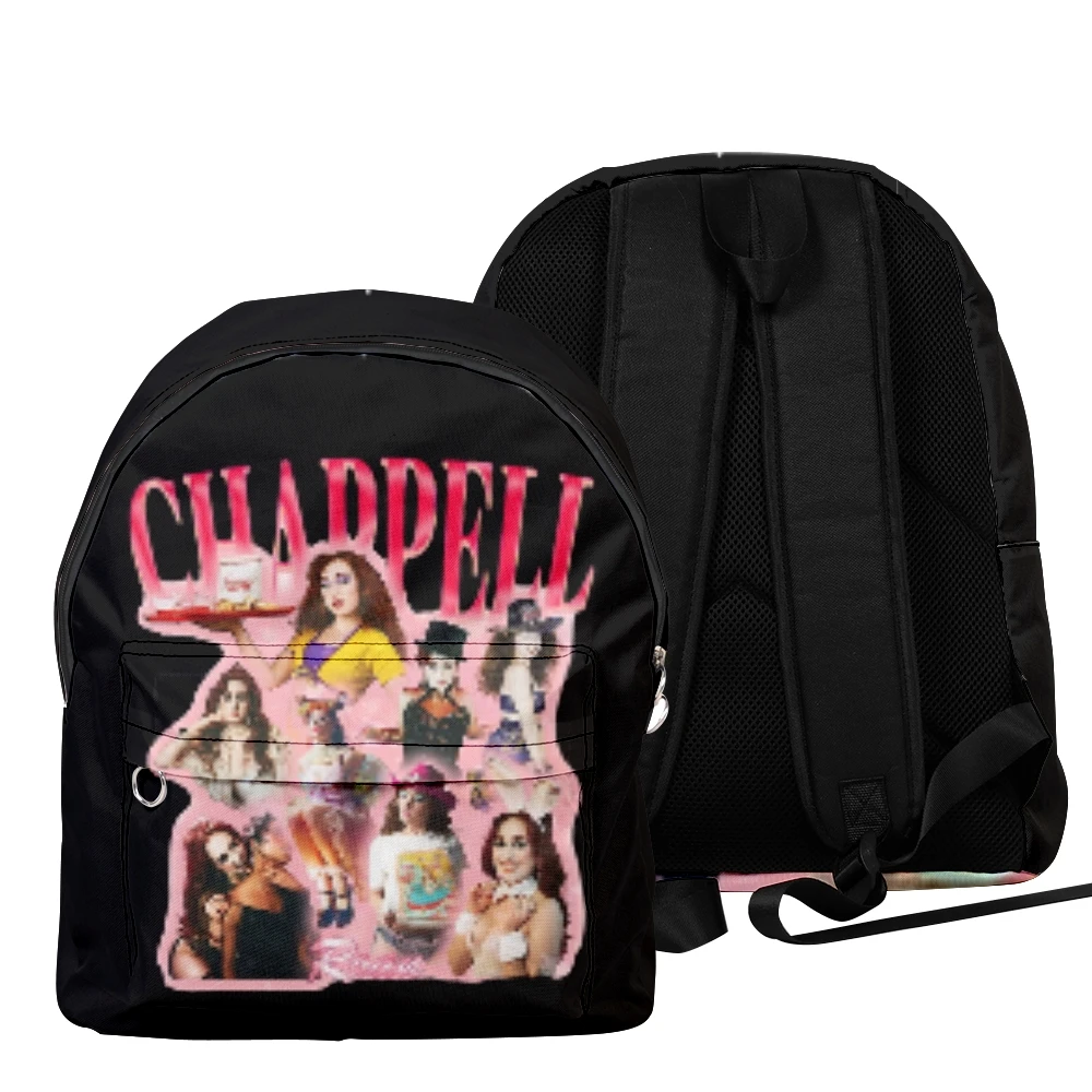 

Повседневный Рюкзак Chappell Roan на молнии, уличная одежда в стиле Харадзюку для мужчин и женщин, модная сумка на молнии с 3D-принтом