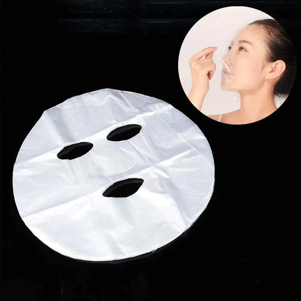 Disposable Plastic Paper Cleaner Face-Pack Facial Stickers Beauty Tool Mask 6pcs lot paper falling cloud smoke series stickers