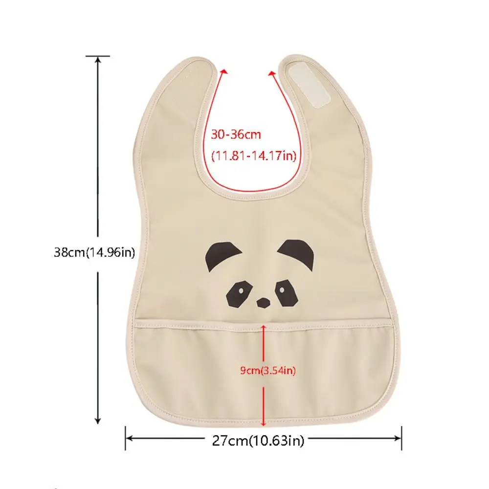 Animal Pattern Baby Feeding Bib Cartoon Bear Baby Drooling Bibs EVA Rabbit Saliva Towel Burp Apron Baby Eating Artifact