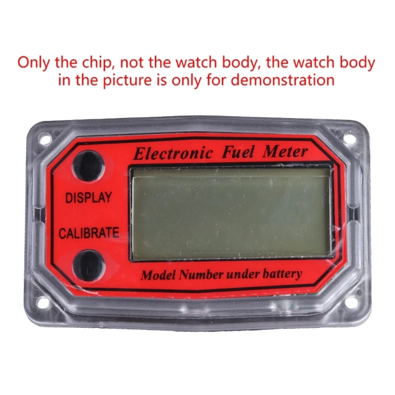 Mini Digital- for Turbine Flowmeter Digital LCD Display Meter Display Chip Accessory Electronic Digital Meter Plast