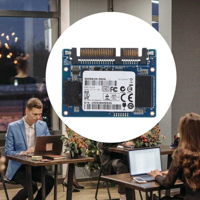 64GB Internal SATA Module SSD for M500 M551 Half Slim Solid-State