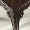 Traditional Ornate Detailing Wood Coffee Table, Dark Cherry 5