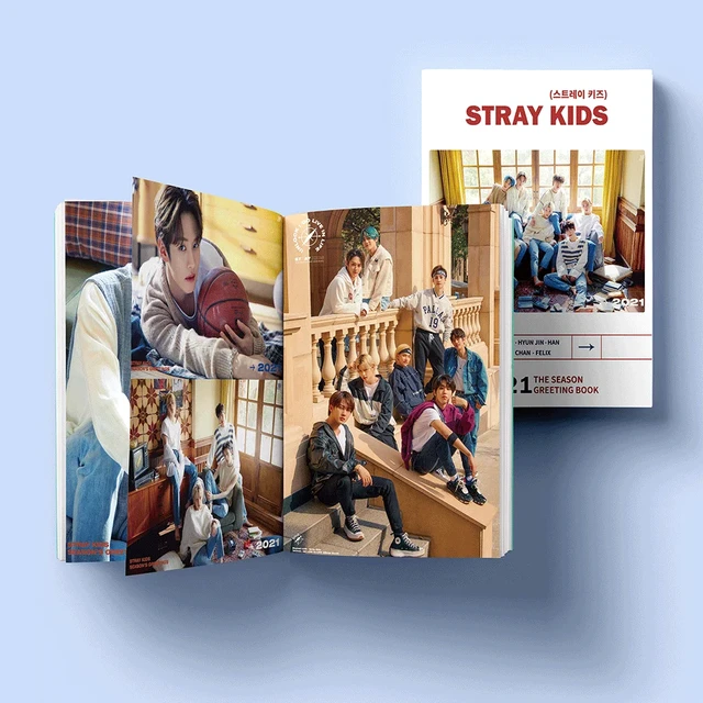 KPOP Stray Kids Photobook Album 2021 SEASON GREETING Noeasy MANIAC