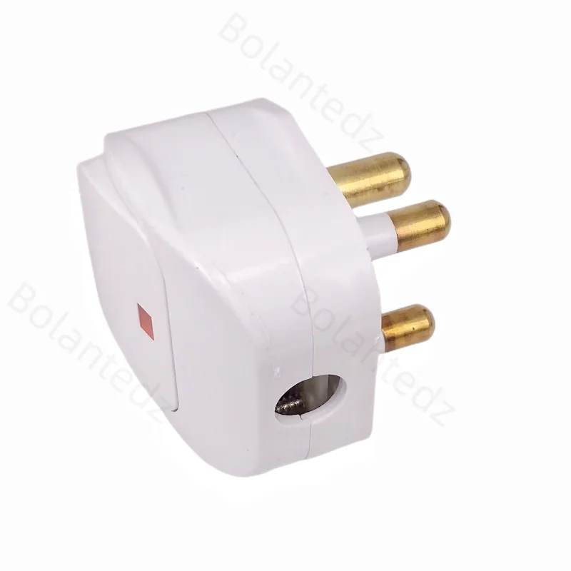 UK/Großes Südafrika/Australien Standard-Netzschalter, wiederaufladbarer Stecker mit Sicherung, Netzkabel, 3-poliger Stecker – Detail 3