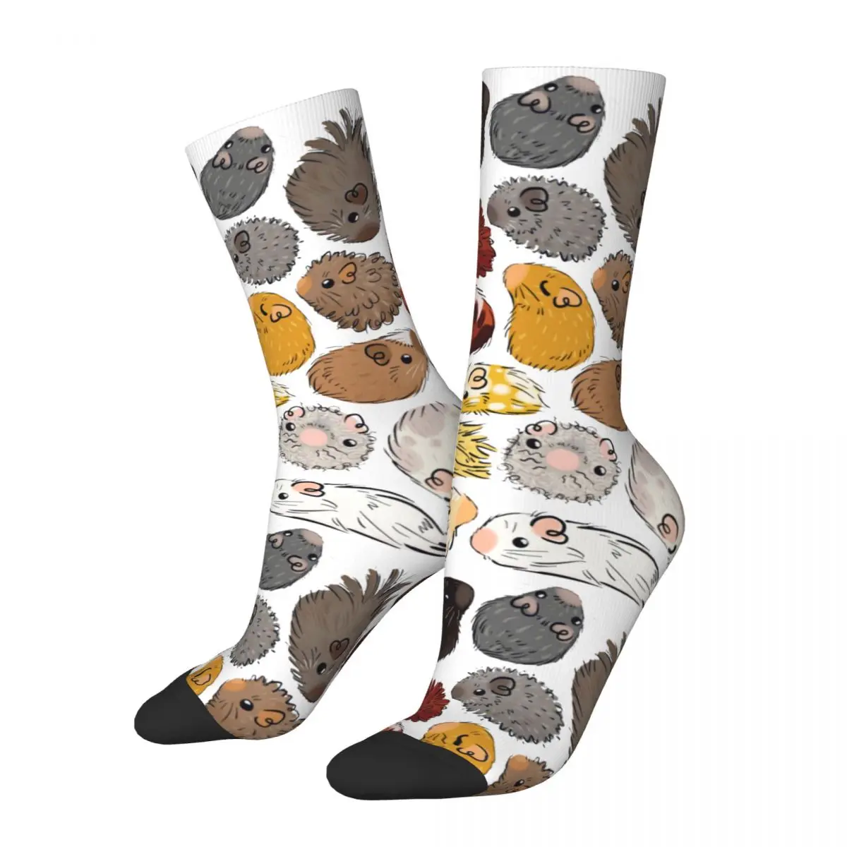 

Guinea Pig Gradient Socks Men Women Polyester Fashion Cute Animal Lover Kawaii Socks Spring Summer Autumn Winter Socks Gift