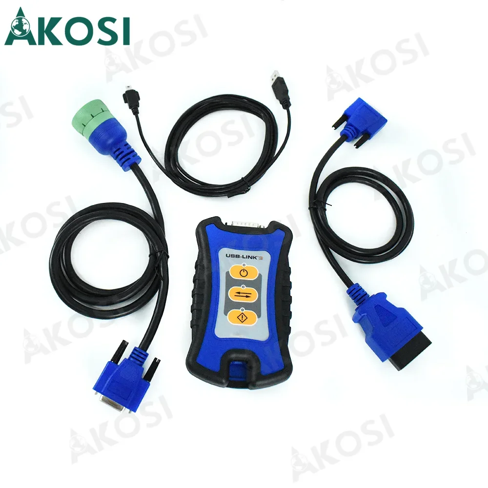 

For NEXIQ3 USB LINK 2 Vehicle Diagnostic Truck Diag Diesel Scan Full Cables J1939 Adapters Better Than DPA5 USB N3 125032 Diesel