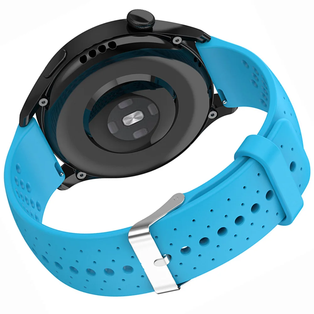 22mm Soft Silicone Sports Band Replacement Bracelet