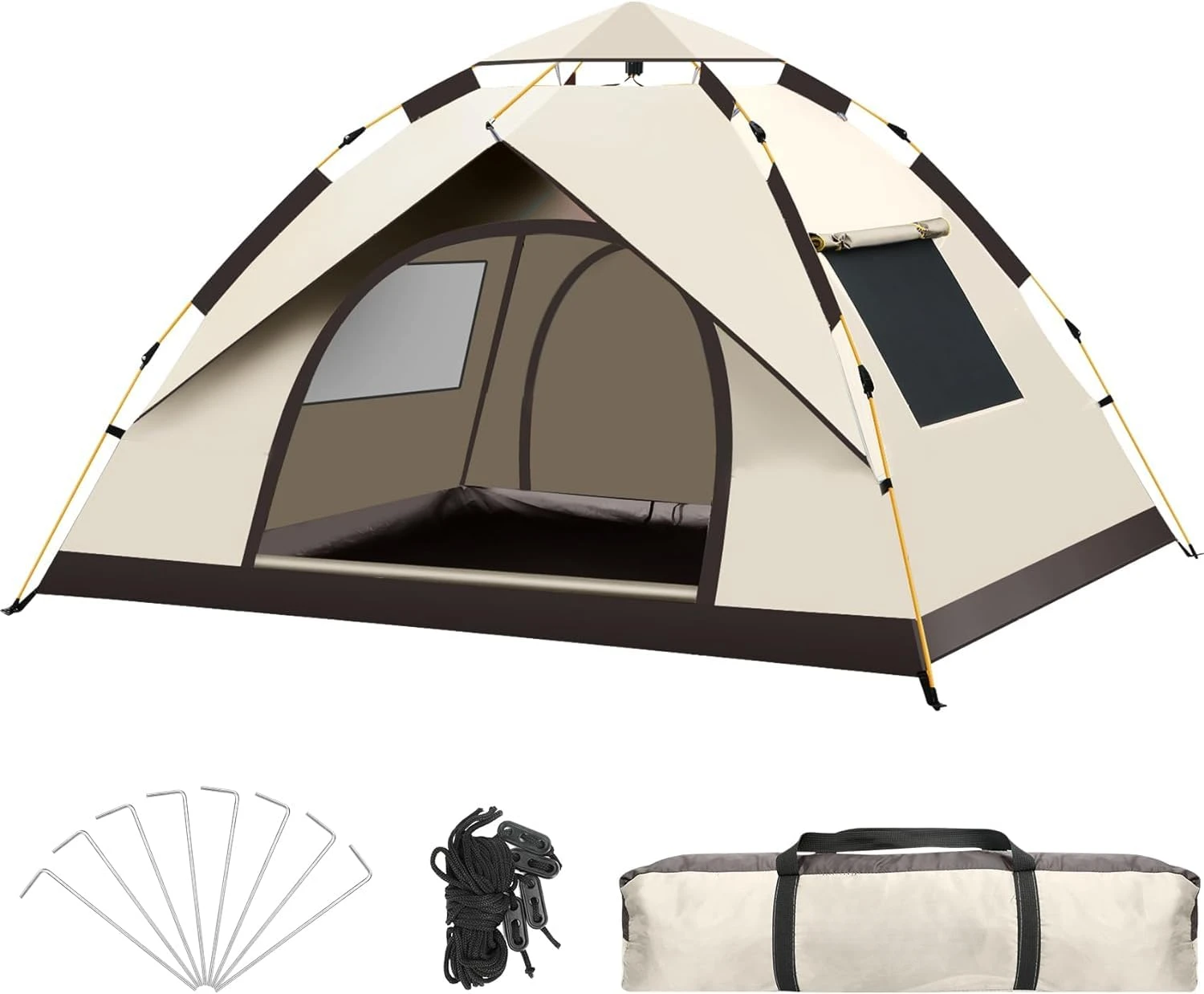 Camping Tent Portable Outdoor Folding Automatic Waterproof Quick Opening Beach Picnic Barbecue