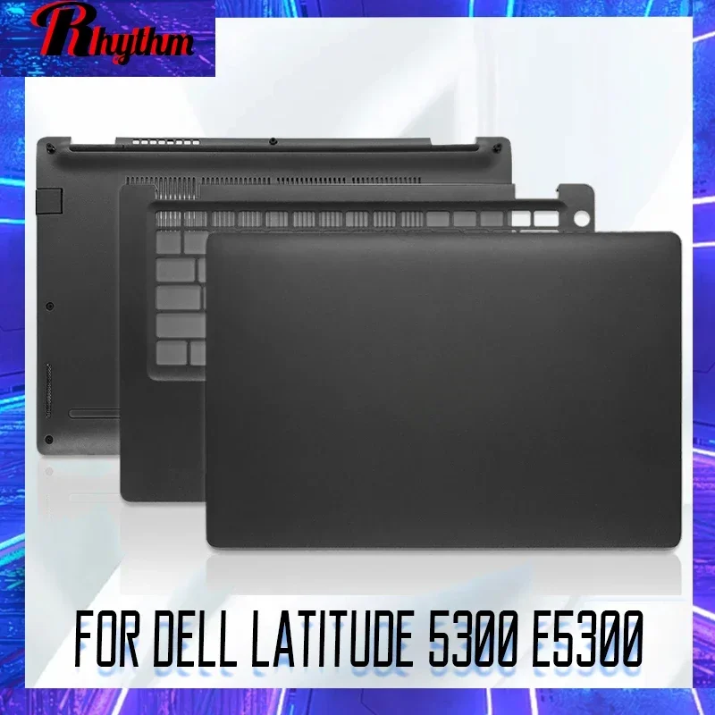 

New For Dell Latitude 5300 E5300 Series LCD Back Cover Palrmest Bottom Case Top Lower Laptop Housing Black