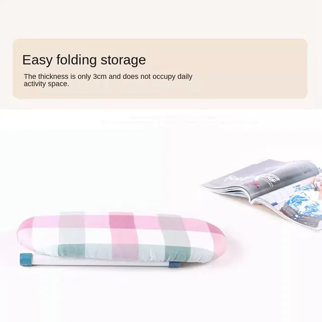 휴대용 미니 다림질 보드 랙: 이동 중에 세련된 복장을 위한 필수품