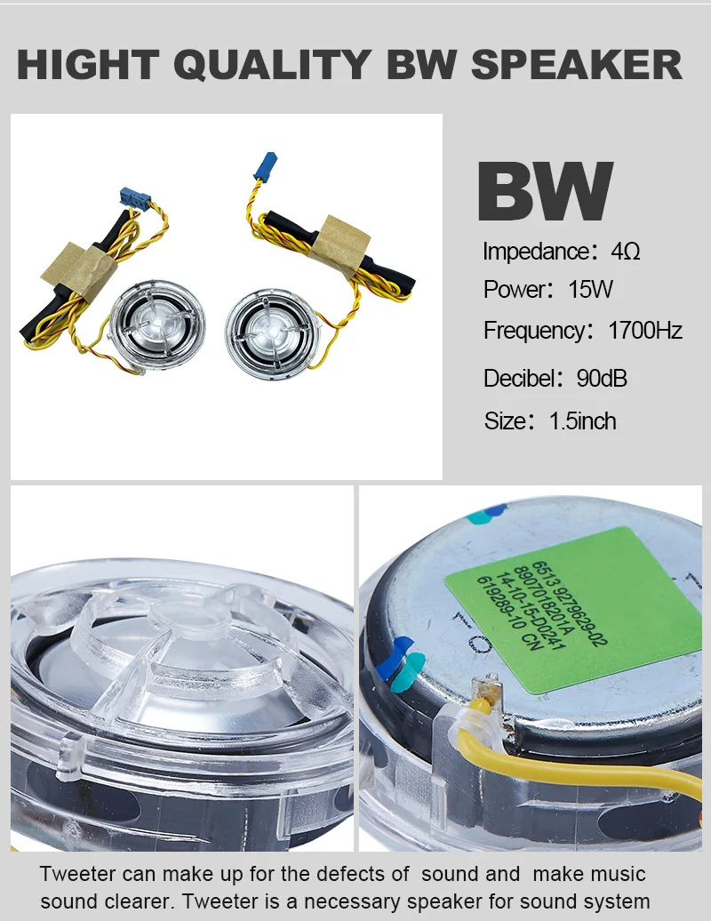 BMW/MINI専用サウンドアップグレードキットGZCS200BMW- SW BMW MINI