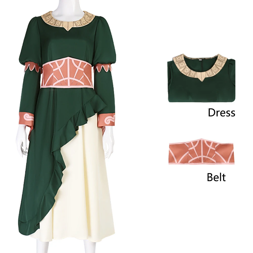 Generic Fantasy Princess Hera Cosplay Costume for Women (Unofficial/Unverified Character)