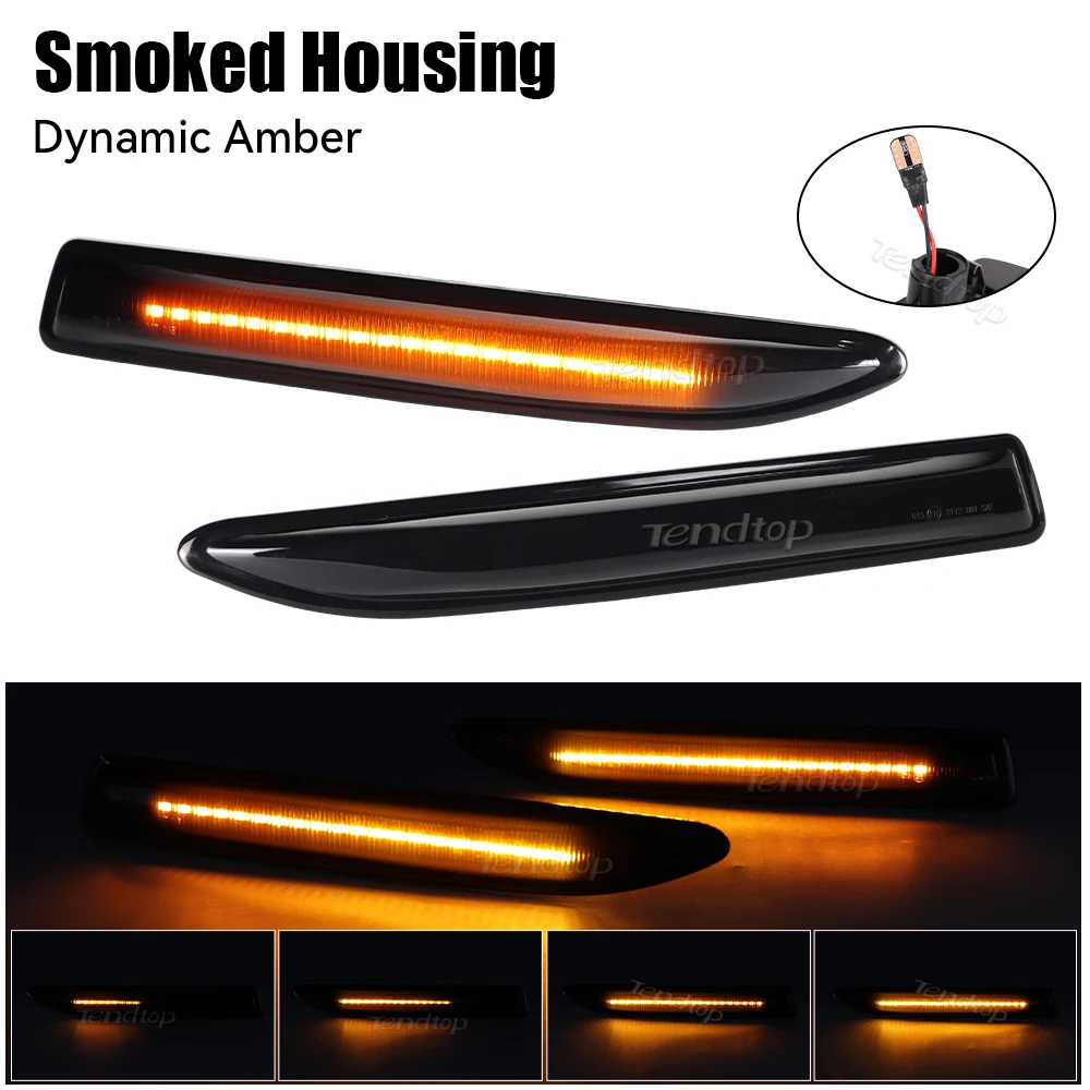 Sıralı LED Dinamik Dönüş Sinyali Yan Sinyal Lambası Flaşör Ford Mondeo Mk4 Hatchback Sedan Estate (BA7) 2007-2015  34