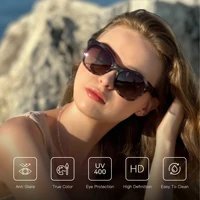 ⁦نظارات شمسية كات آي مستقطبة – كبيرة وأنيقة بحماية UV400 😎✨⁩ - الصورة ⁦5⁩