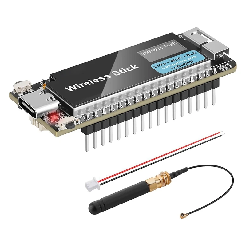 Carte De Développement ESP32 LoRa V3, 868MHz-915MHz SX1262 BT WIFI Avec Ecran Oled 0 96 Pouces Antenne Lora Pour Ardu37iot 2 Jeux