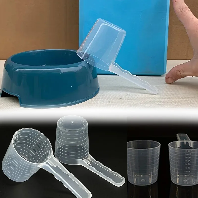 Transparent Pet Food Measuring Spoon 1
