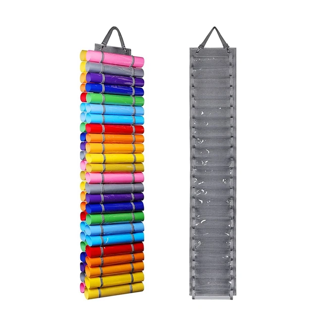 공예실에 필수적인 비닐 롤 정리 솔루션