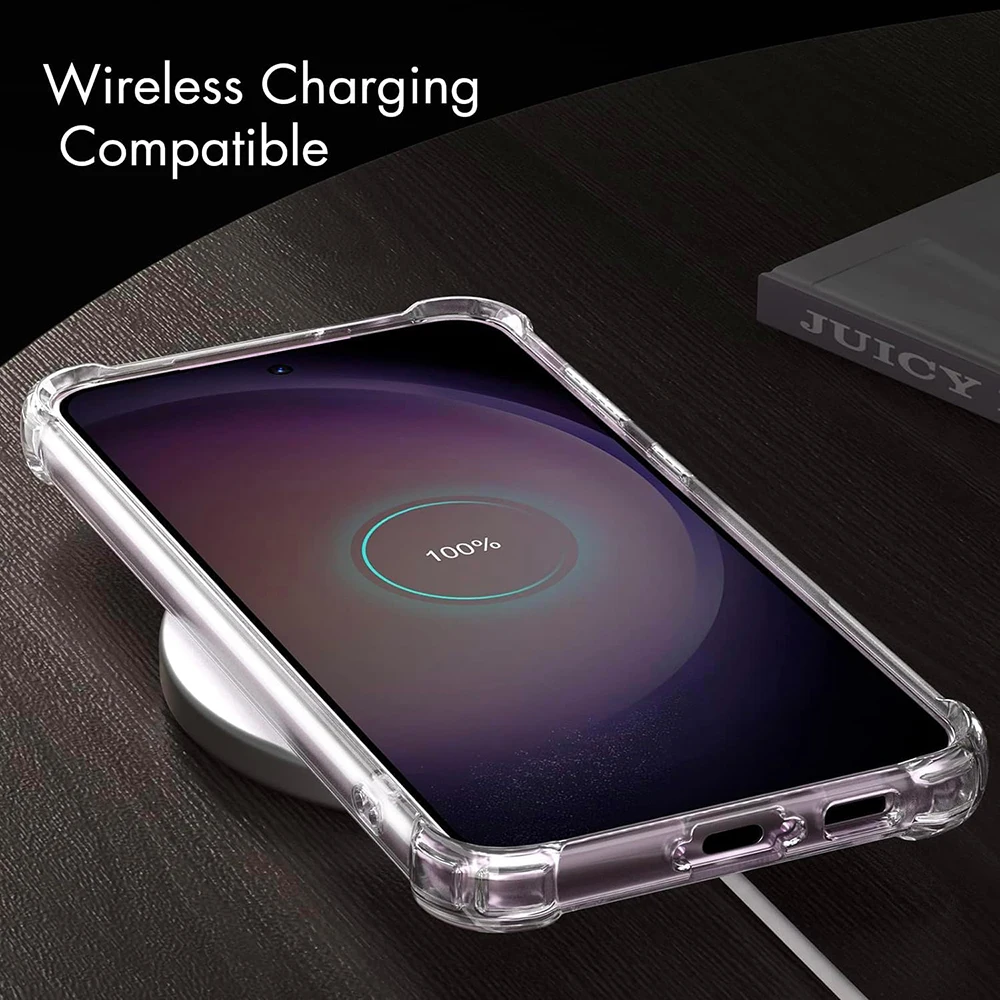 Shockproof Clear Silicone Soft Cover Case