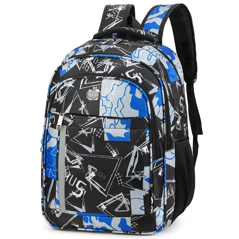 Leisure backpack, fashionable, lightweight, waterproof, travel laptop backpack, large capacity, wear-resistant student backpack