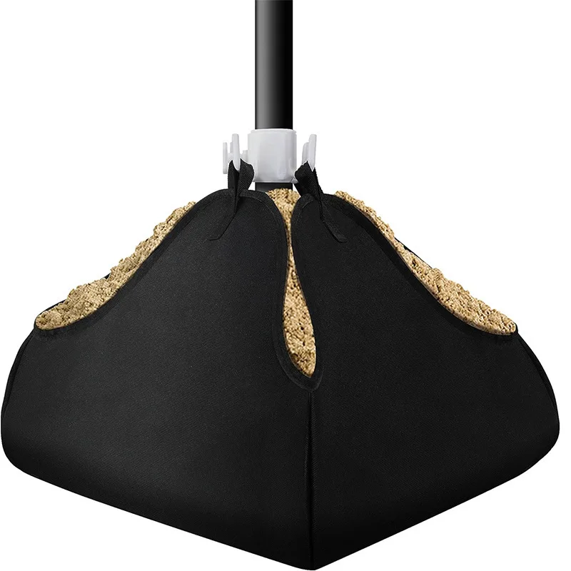 Beach Umbrella Base Weight 600D Oxford Cloth Heavy Duty Beach Sun Umbrella Sand Bags for Patio Stand Cantilever Base
