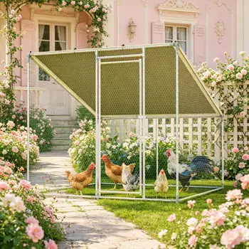Heavy-Duty Walk-In Chicken Coop 1