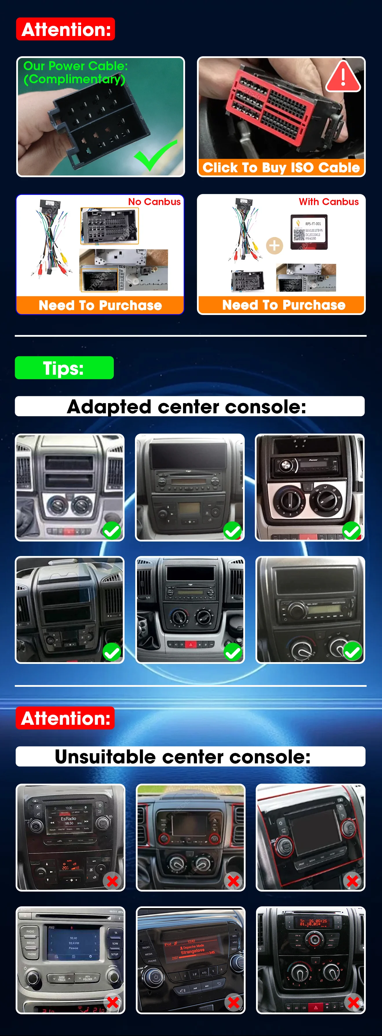 Carplay Android Auto für Fiat Ducato Peugeot Boxer Citroen Jumper 2006-2022 Autoradio für Apple Carplay Multimedia-Player Stereoanlage – Detail 1