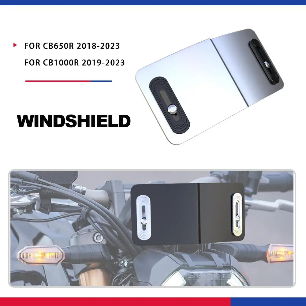 Nuovo Per Honda Cb1000R Cb650R Cb 1000 R Cb 650 R 2021 Parabrezza Parabrezza Deflettore Del Vento Con Staffa Cb 650 1000 R Accessori