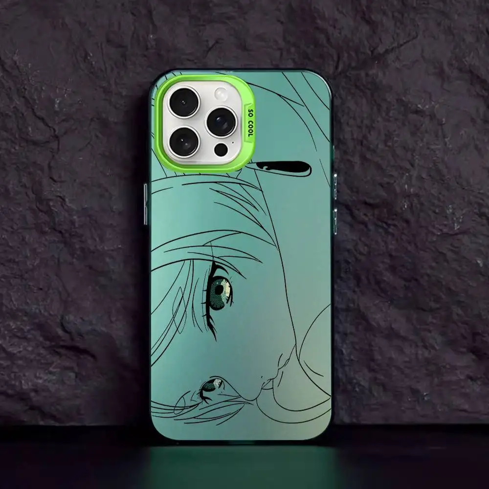 Japan Anime Frieren Matte Shockproof Phone Case - Anti-Fall Cover