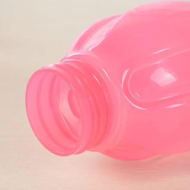 800ML Bottle Plastic Water Bottle Portable Outdoor Sports Water Cup Large Capacity Solid Color Space Cup Plastic Drinkware 5