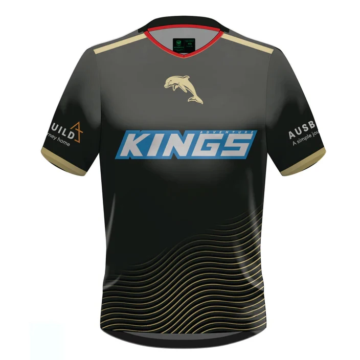 thumbnail image 1 of Camiseta Anzak de los Dolphins 2024 para hombre Camiseta de entrenamiento de rugby local de los Dolphins Camiseta de entrenamiento de alta calidad, 1 of 5