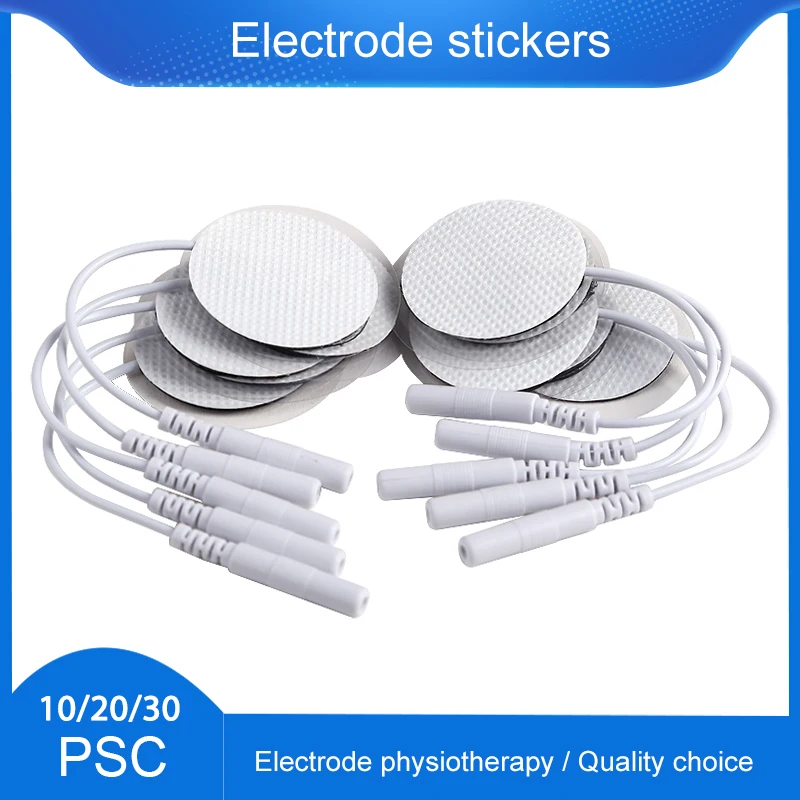 Nonwoven Fabric Electrode Pads Physiotherapeutic Patches Replacement