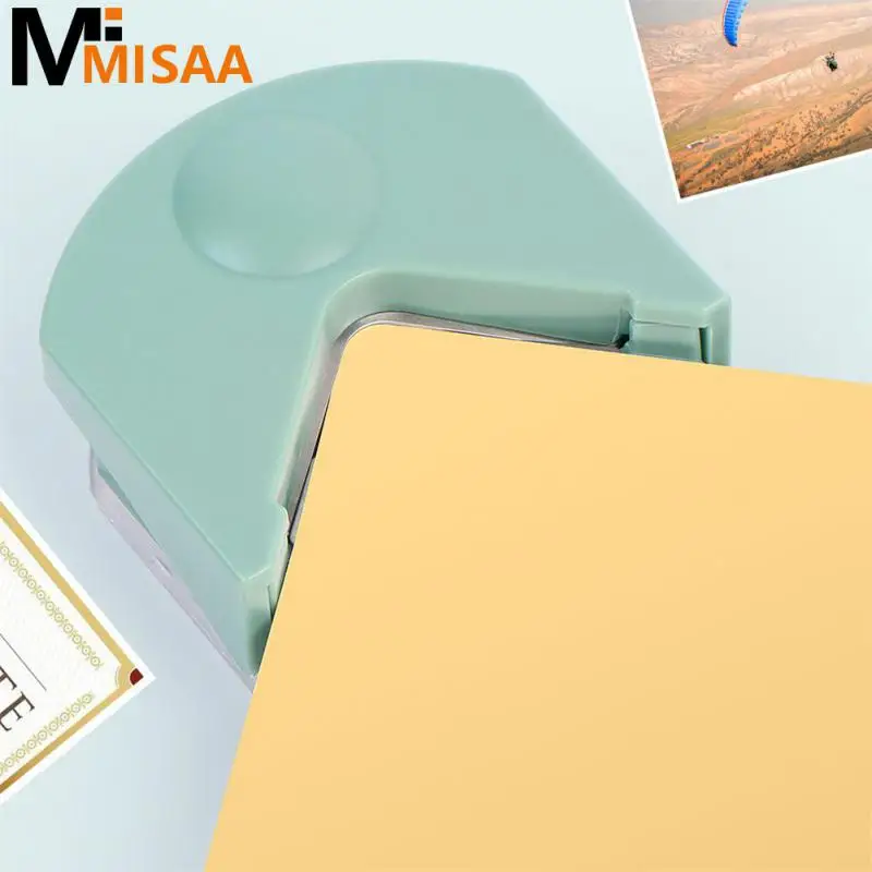 Plastic Paper Cricut Machine Radius Corner Rounding Paper Cutter Corner PVC Film Business Card Chamferer Scrapbooking Tools