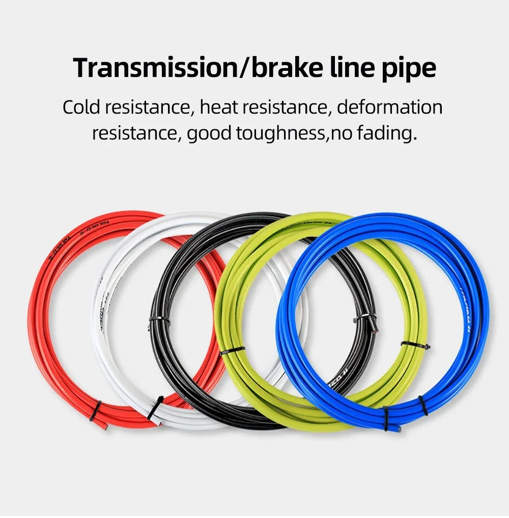 Bicycle Brake Cable/Shift Cable Housing 3m 4mm/5mm for MTB Road Bikes