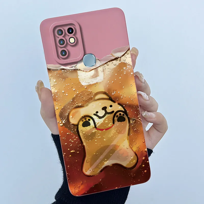 Soft Silicone Fashion Painted Protective Phone Case Cover