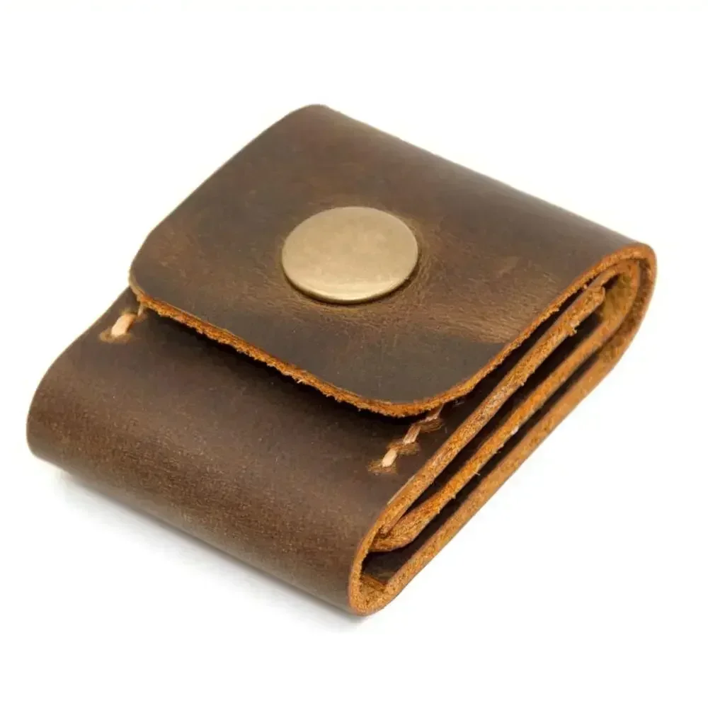 PU Leather Guitar Pick Case Picks Storage Pouch Box With Large Capacity Durable Guitar Pick Holder Gift